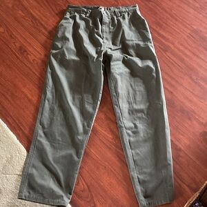 Boston Traders Men's Olive Chinos waist 34. Inseam. 32
